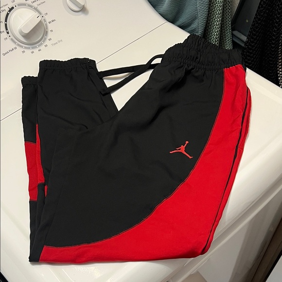 Jordan Kids Black and Red Joggers - Picture 1 of 1